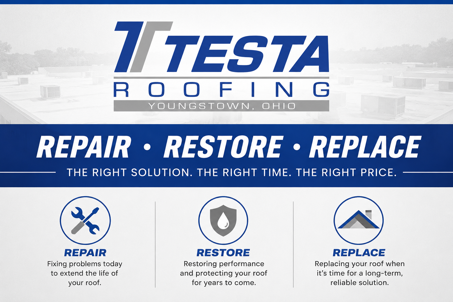 Repair • Restore • Replace